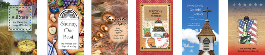 collection of cookbooks from Fundcraft Publishing