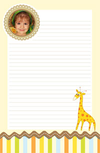 Notepad - Children theme