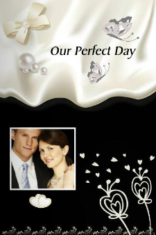 Our Perfect Day Photo Book - Blooming Love Wedding Design