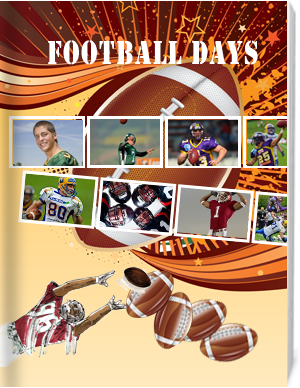 Photo album for football kids