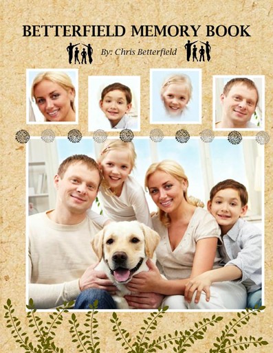 Family Photobook, Family Time Theme