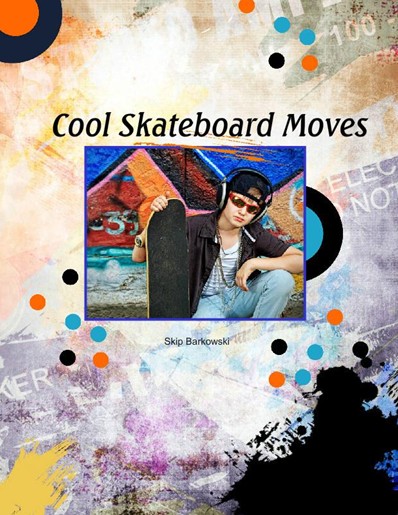 Skateboarding Photo Albums, Grunge Theme
