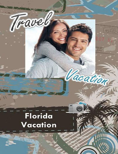 Travel Photo Album,vacation book