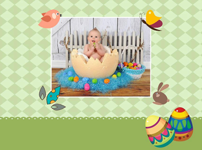 Easter Eggs Themed Photo Book 12x9