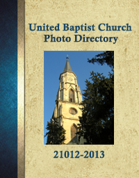 Photo directory with paper texture designs