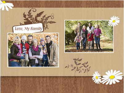 Cherished Moments Theme, Family Photo Album