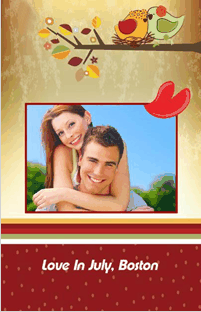 Tweet Love Theme Romance Photo Albums