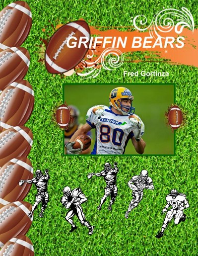 Football Players Photo Book, Grass Theme